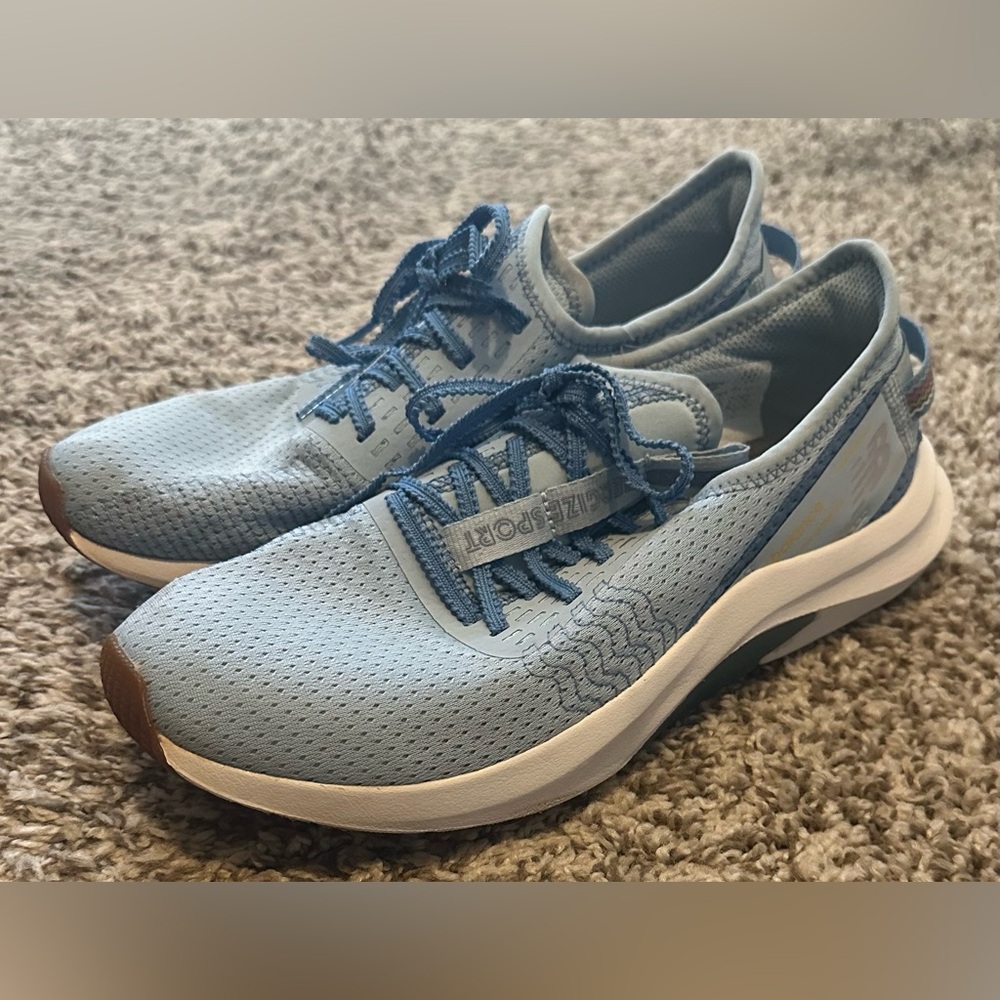 New Balance Nergize Sport Sneakers Women’s 7.5 Light Blue Athleisure - Picture 2 of 7
